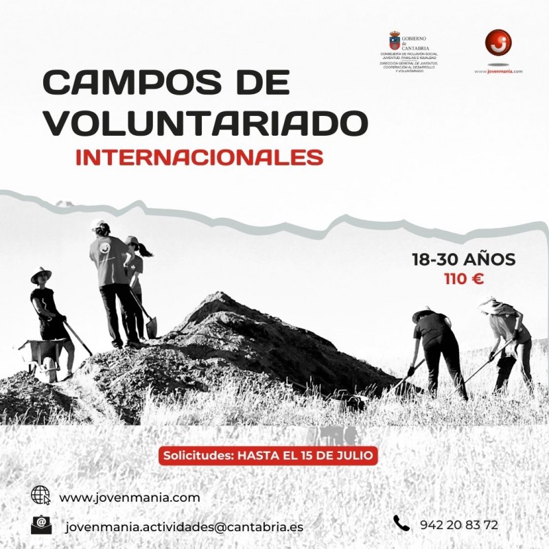 Campos de Voluntariado Internacionales 2024