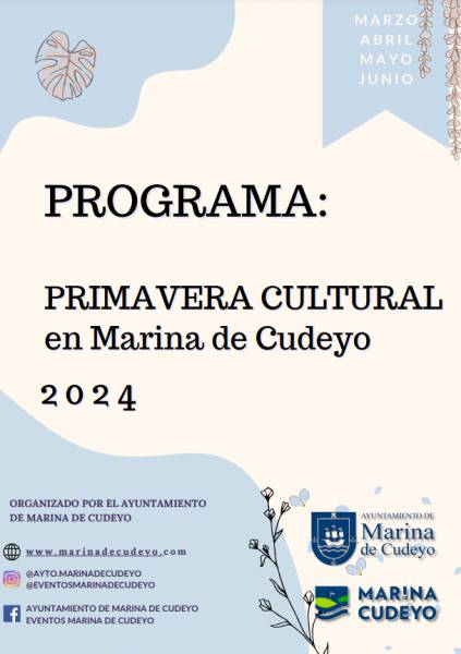 Programación de la Primavera Cultural de Marina de Cudeyo