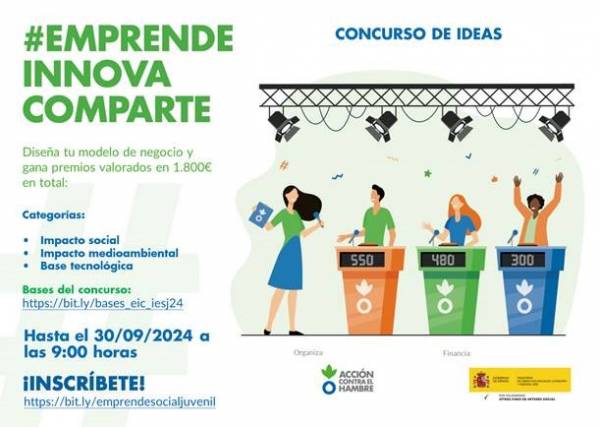 Concurso Emprende, Innova y Comparte IESJ 2024