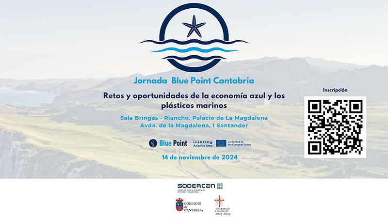 Jornada Blue Point Cantabria: Retos y oportunidades de la economía azul y los plásticos marinos