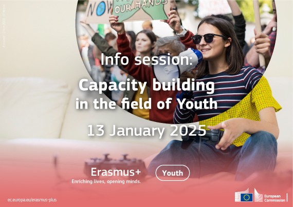 Info Session  Erasmus+ Capacity building in the field of Youth 2025