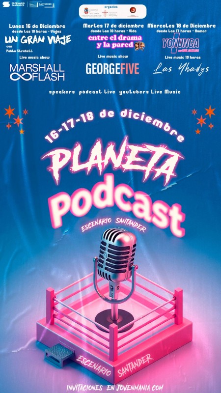 PLANETAS PODCASTS 16-17-18 diciembre