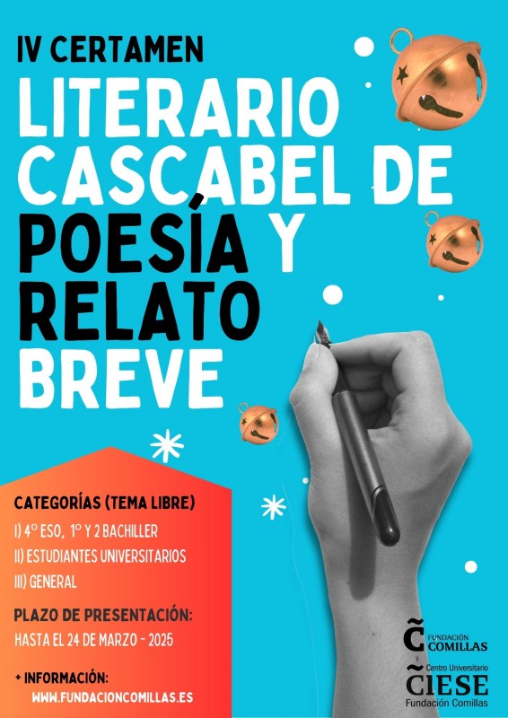 IV edición del Certamen Literario Cascabel de Poesía y Relato Breve