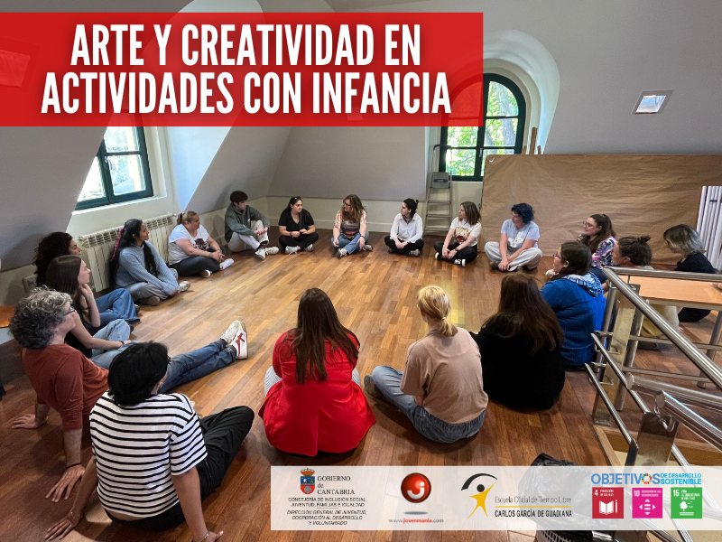 Comienza el curso de Arte y creatividad en actividades con infancia. 