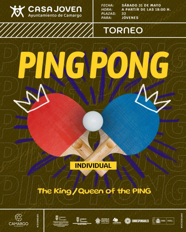 Camargo. Torneo de Ping Pong