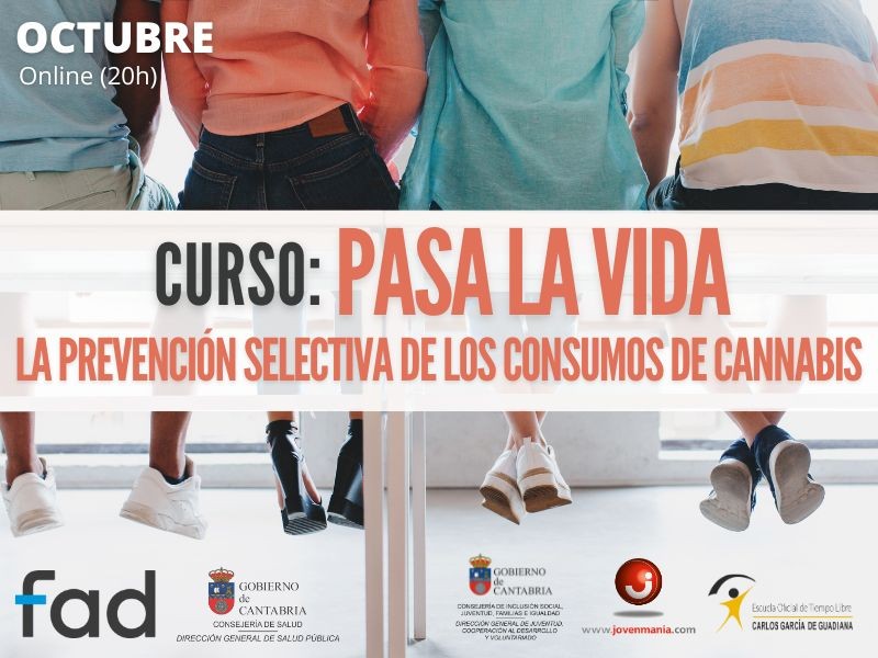 Cartel del curso: Pasa la vida.