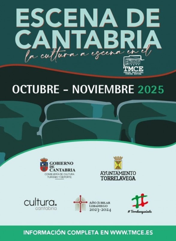 Cartel del programa para promocionar la compra de entradas de "Escena de Cantabria"