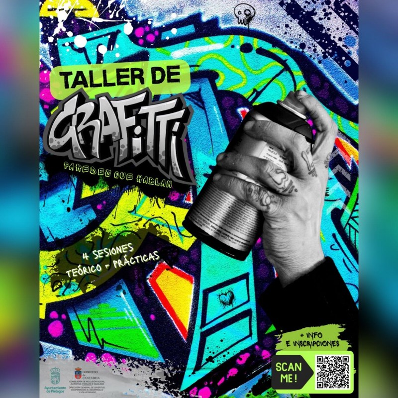 Taller de grafitti de la actividad
