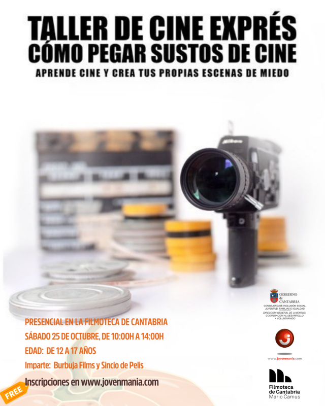 taller de cine exprés cómo pegar sustos de cine