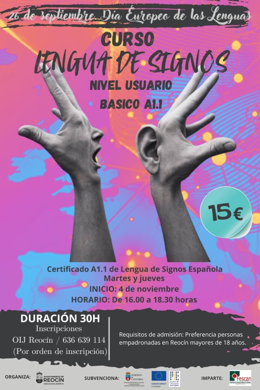 CURSO LENGUA SIGNOS A1.1