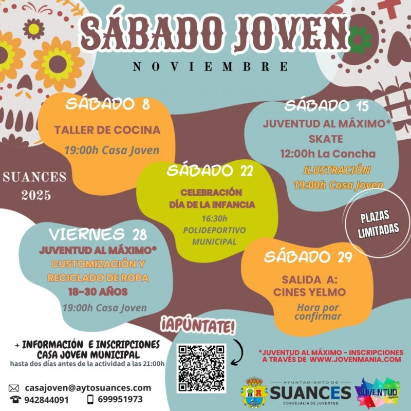 Programación mensual de suances