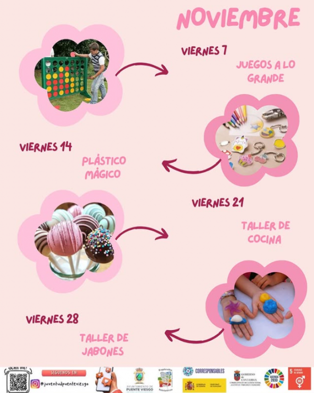 cartel de la programación de puente viesgo