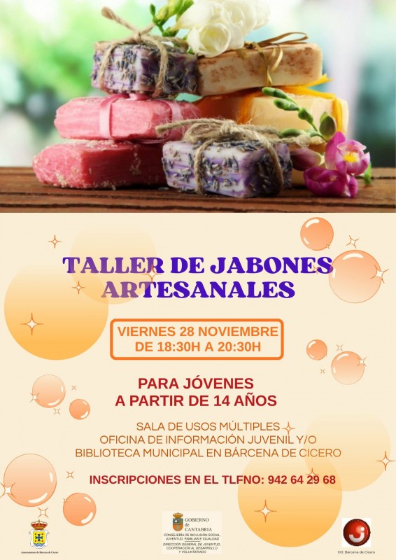 cartel promocional de la actividad de Bárcena de Cicero