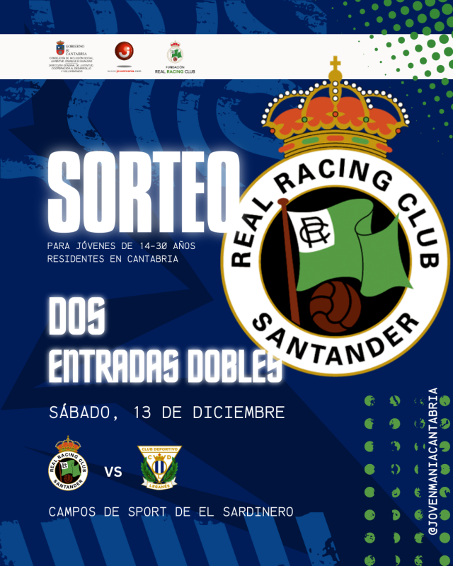 concurso racing 2 entradas dobles jovenes