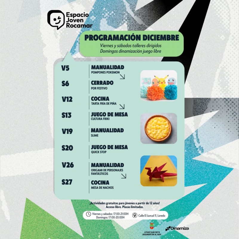 cartel completo de la programación