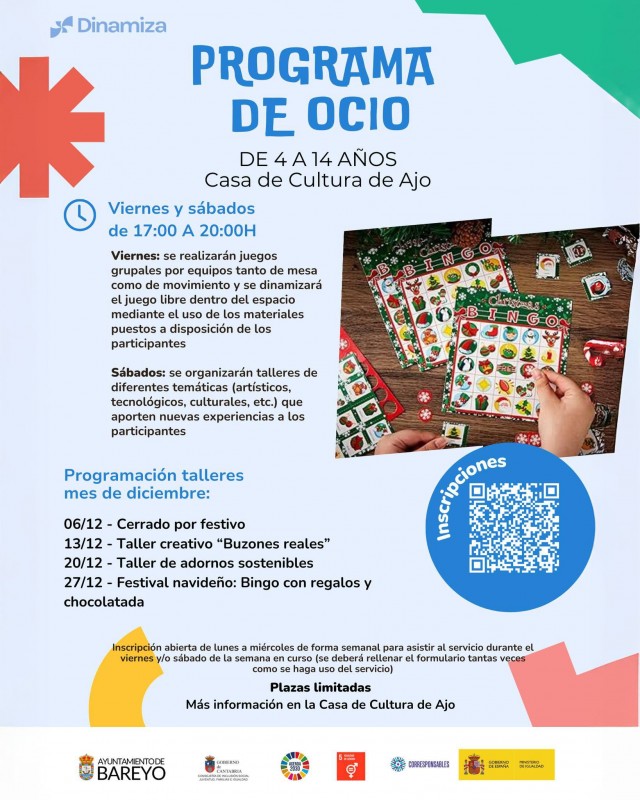 cartel del programa de diciembre 