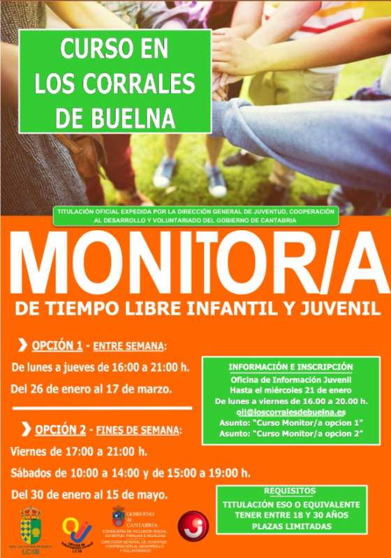 cartel promocional del curso enero 2026