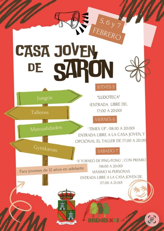 cartel de fin de semana para Sar&oacute;n