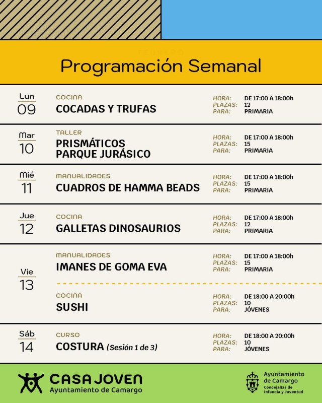 Cartel completo de la programaci&oacute;n