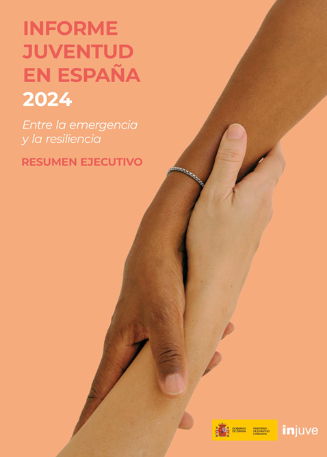 Portadas del Informe Juventud en España 2024
