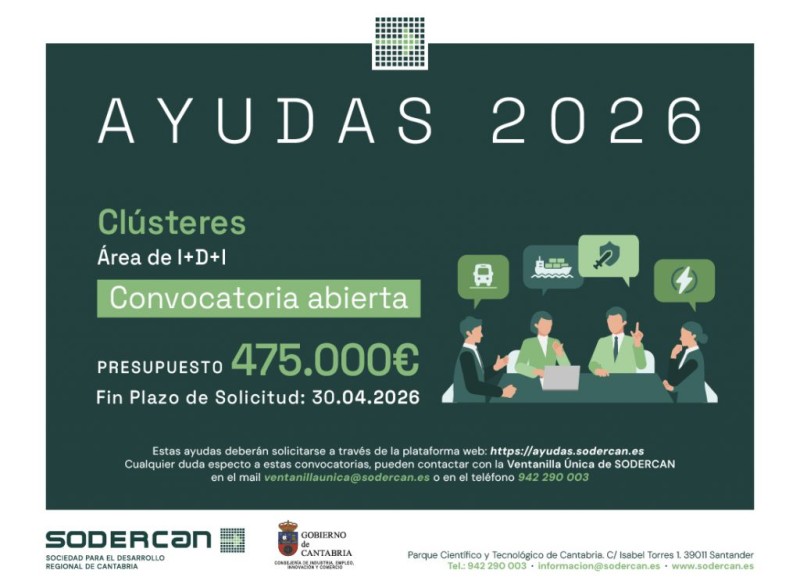 Cartel informativo en verde oscuro con texto blanco