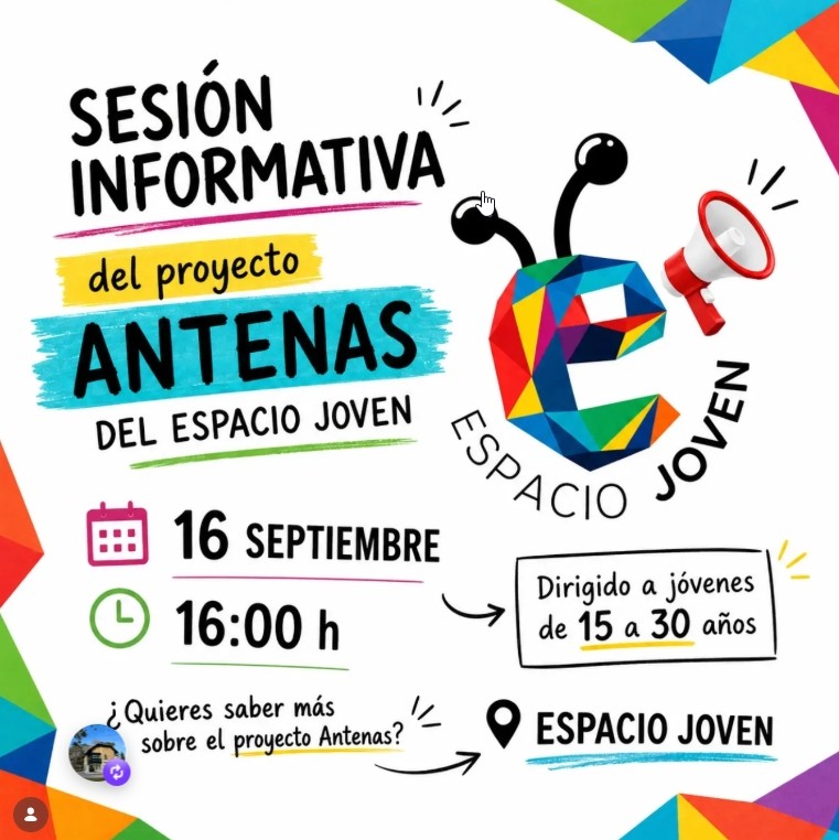 Sesi&oacute;n informativa del Proyecto Antenas en Espacio Joven 16 sept.