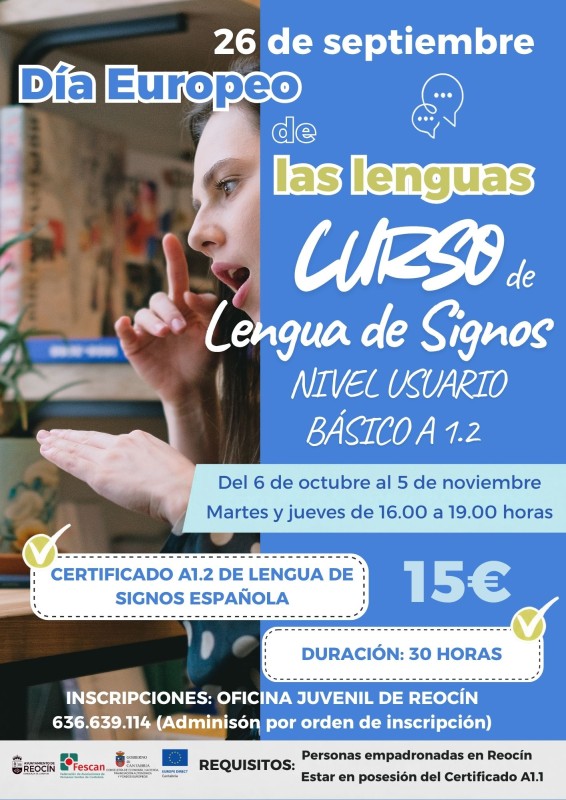 CURSO DE LENGUA DE SIGNOS