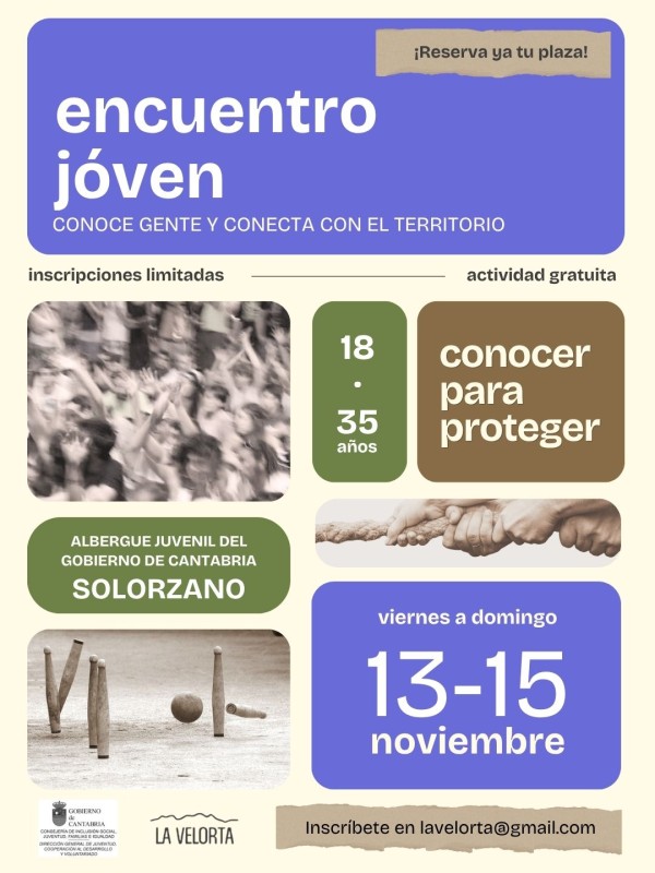 encuentro joven, conoce gente