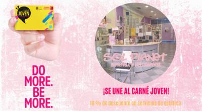 Sol Planet carn&eacute; joven 10% en  productos est&eacute;tica