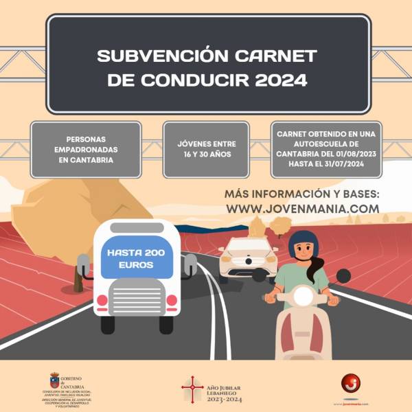 Subvención  carnés de conducir 2024