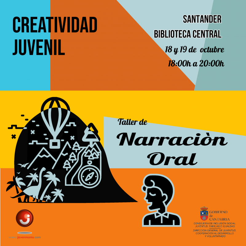 taller de Narración Oral SANTANDER 18 Y 19 OCTUBRE