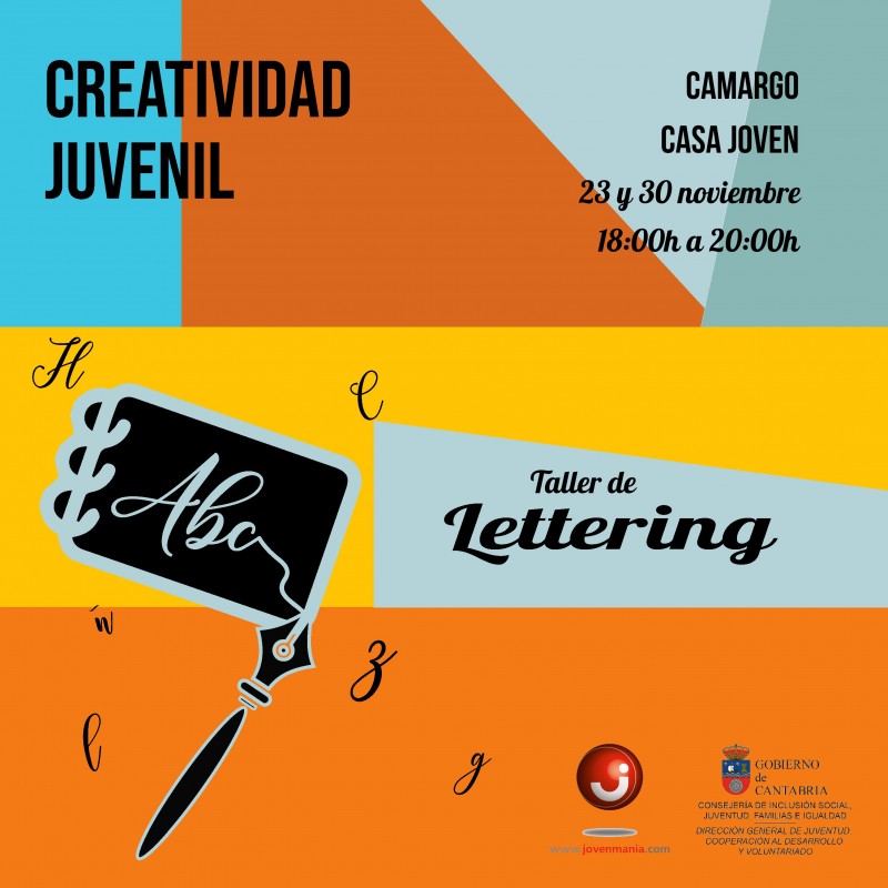 taller de lettering casa joven camargo 23 nov