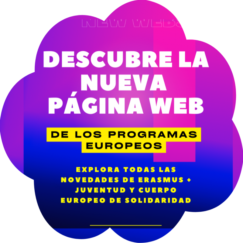 web de los programas europeos del INJUVE