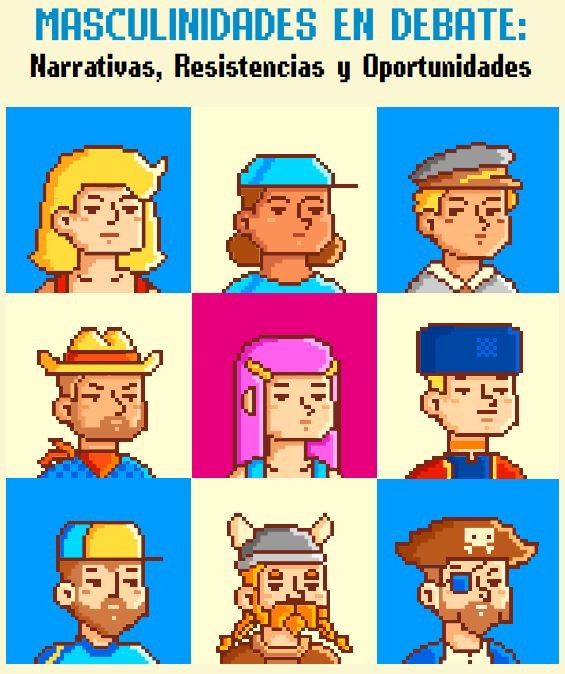 Masculinidades en debate: narrativa, resistencias y oportunidades (dibujo de unos chicos y chichas)