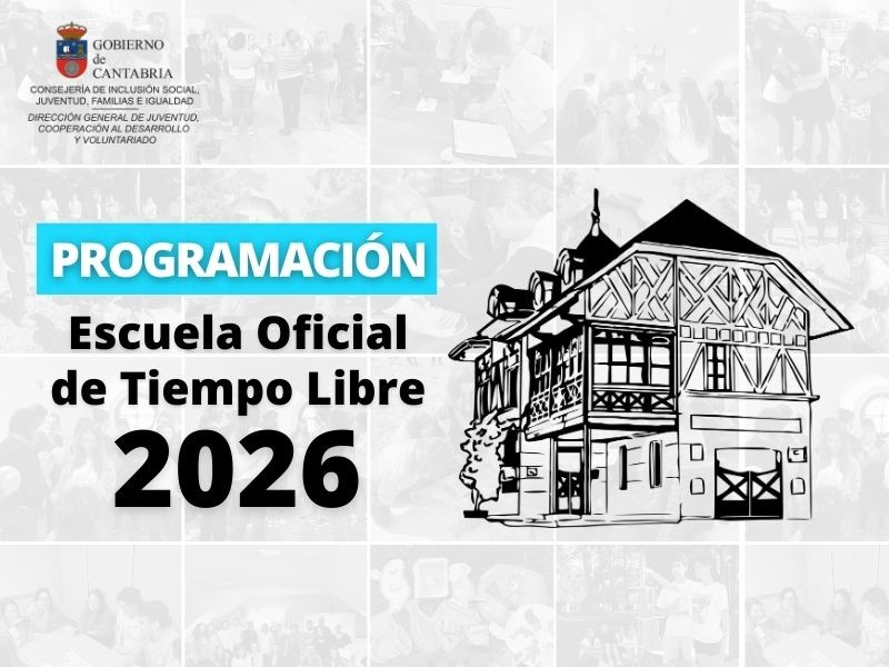 Imagen de la EOTL sobre fotos de cursos de la escuela