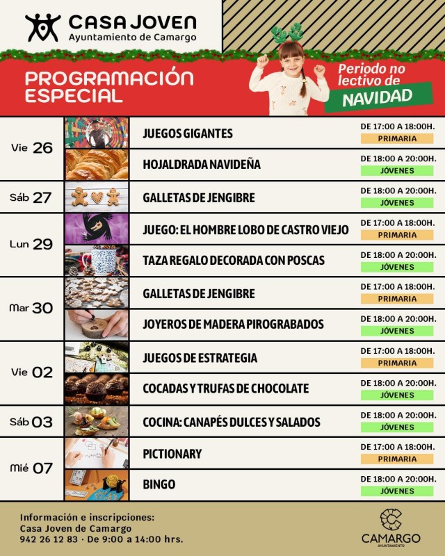 Programación especial completa
