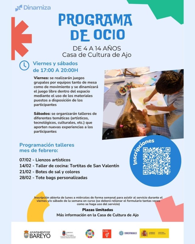 cartel completo del programa de Ajo