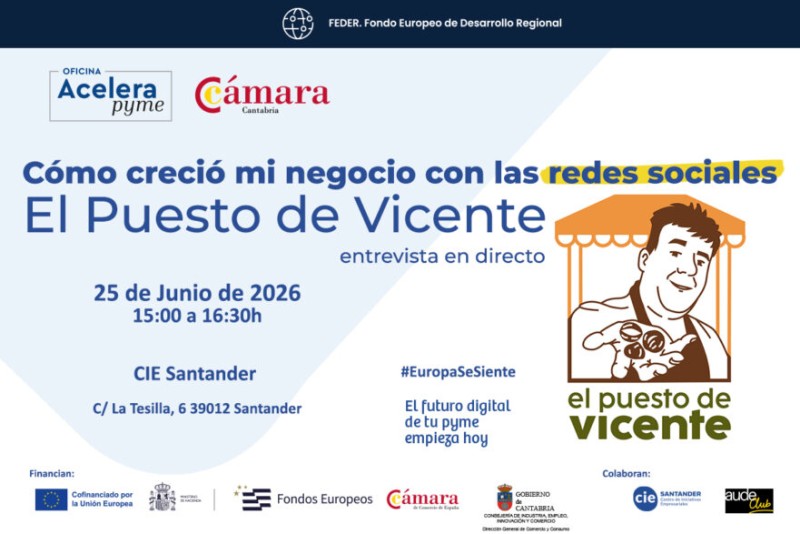 Cartel de la Jornada del caso de éxito de transformación digital de Vicente que tú también puedes aplicar en tu  empresa.