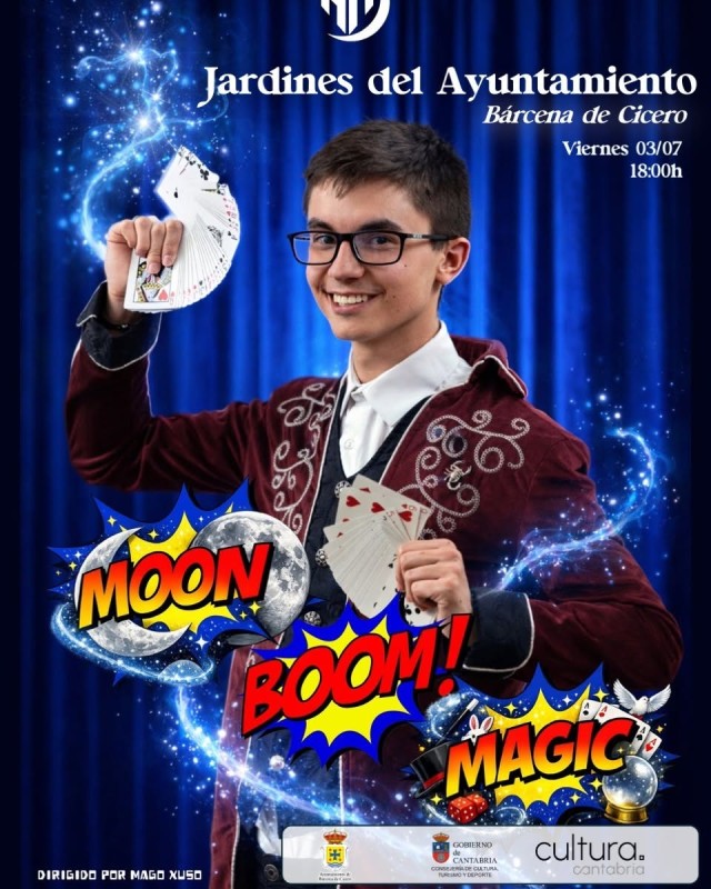 cartel espectáculo de magia