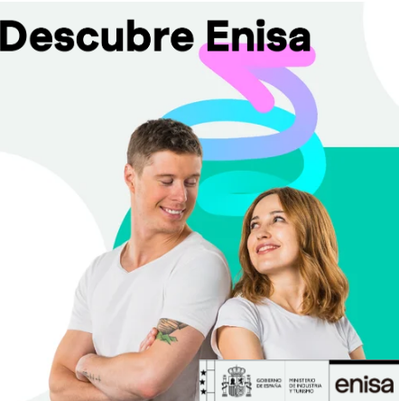Cartel de ENISA: Apoyando a las pymes y startups 