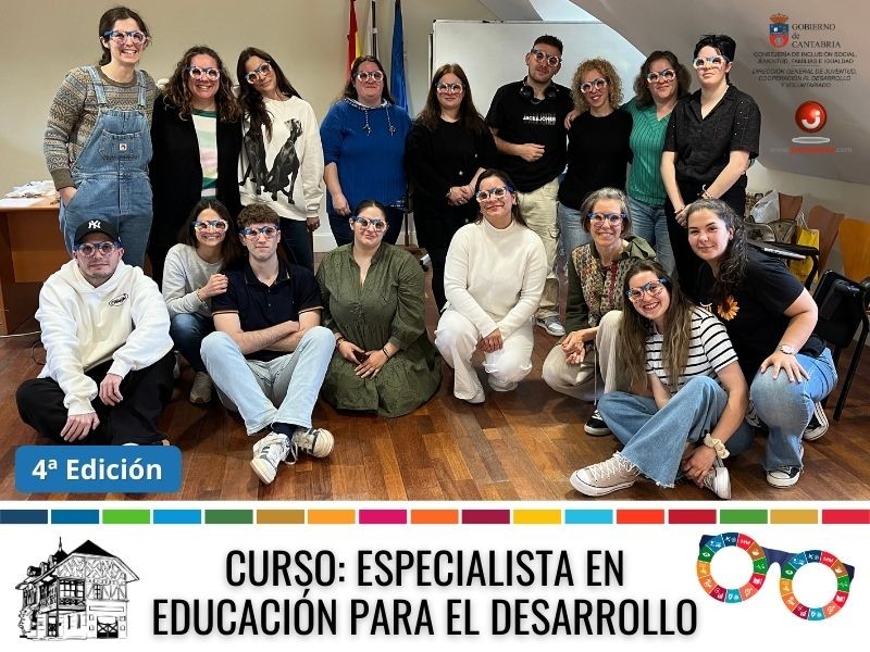 Alumnado del curso de Especialista en Educaci&oacute;n para el Desarrollo 