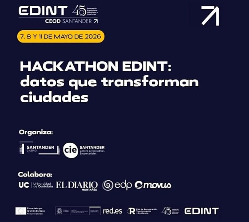 cartel Hackathon EDINT Datos