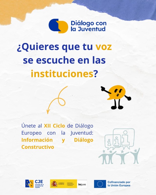 Di&aacute;logo Con La Juventud quieres que tu voz se escuche en las instituciones