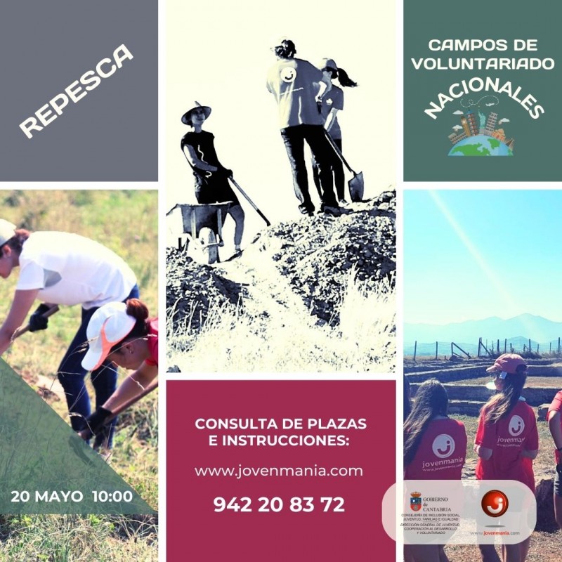  repesca Campos Voluntariado Nacionales 2024