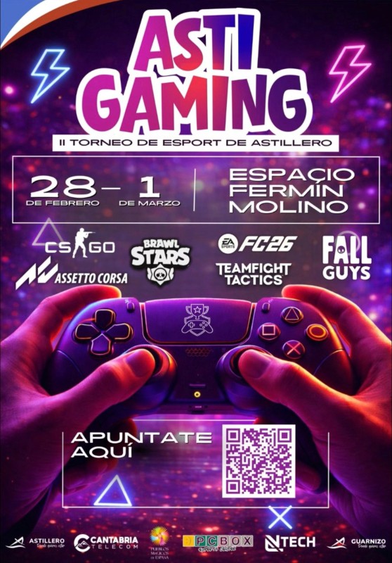 CARTEL ASTIGAMING PROMOCIONAL ASTILLERO