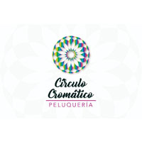 logotipo PELUQUERÍA CÍRCULO CROMÁTICO