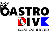 logotipo OK CASTRO DIVE. CLUB DE BUCEO
