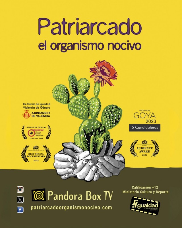 cartel documental Patriarcado el Organismo Nocivo