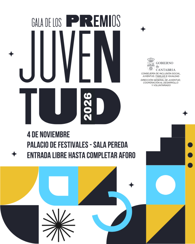 cartel Gala de los Premios Juventud 2026