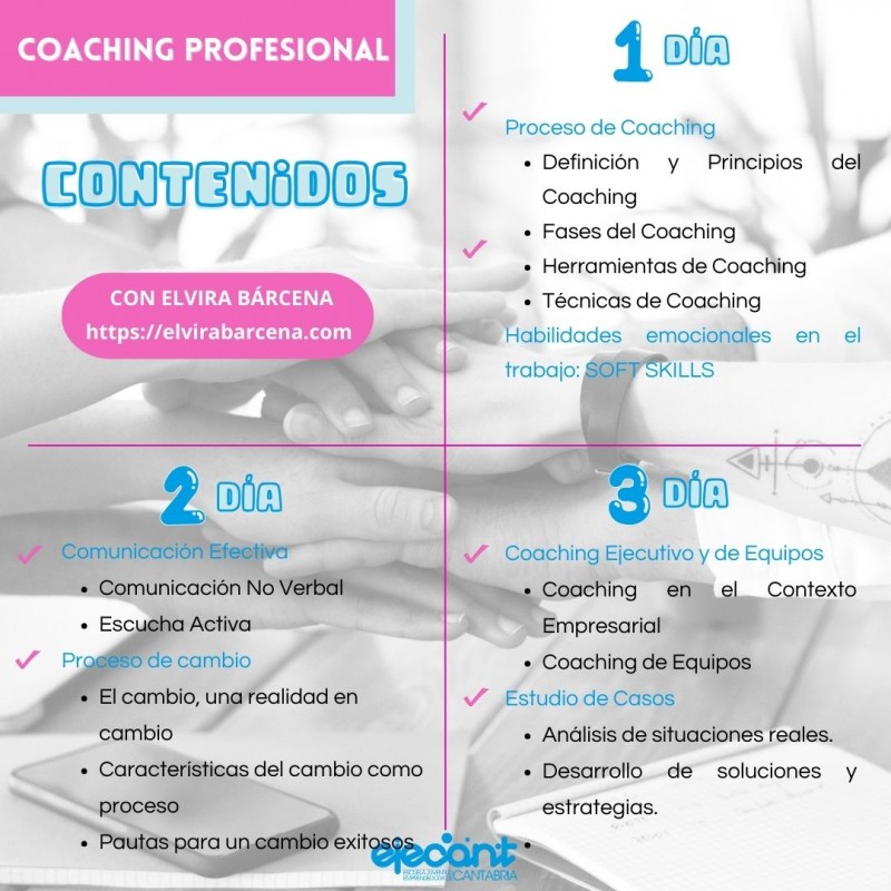 Contenidos del Curso de Coaching Profesional